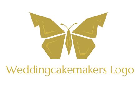 geometric butterfly icon