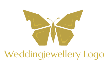 geometric butterfly icon