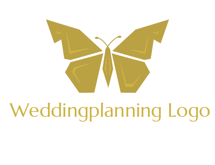 geometric butterfly icon