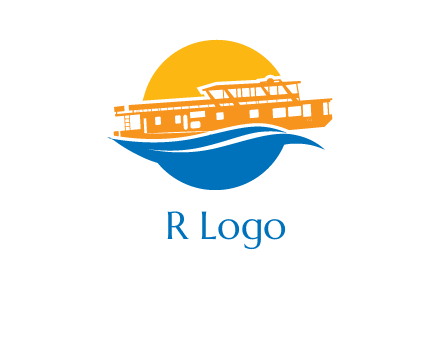 sea cruise travel logo