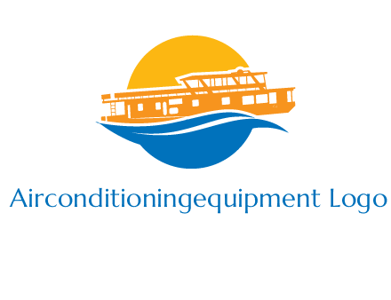 sea cruise travel logo