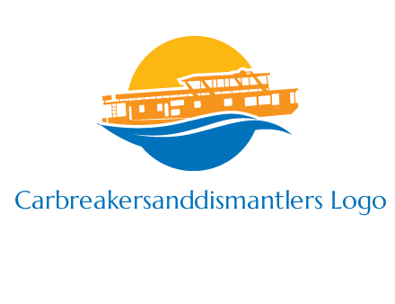 sea cruise travel logo