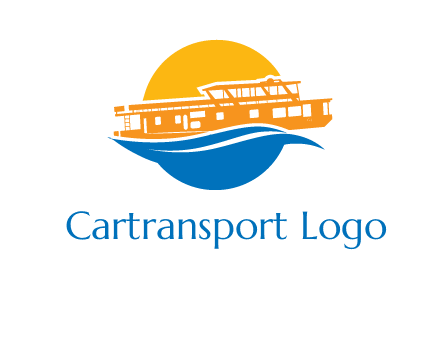 sea cruise travel logo