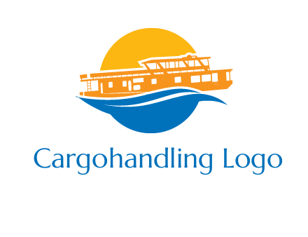 sea cruise travel logo