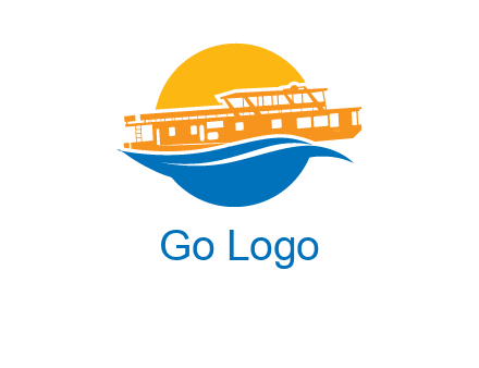 sea cruise travel logo