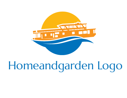 sea cruise travel logo