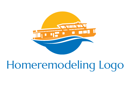 sea cruise travel logo