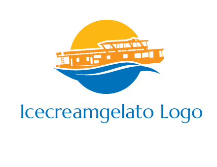sea cruise travel logo