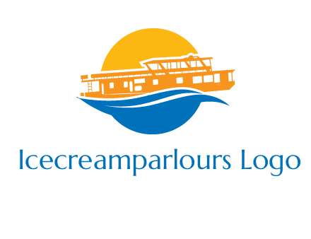 sea cruise travel logo