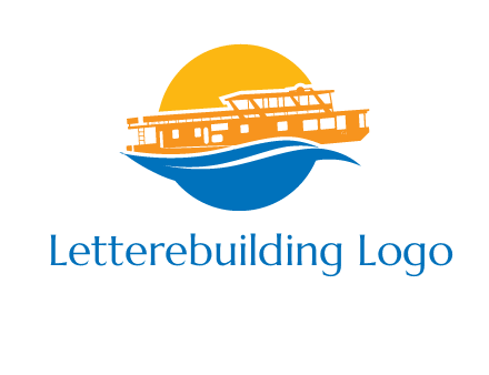 sea cruise travel logo