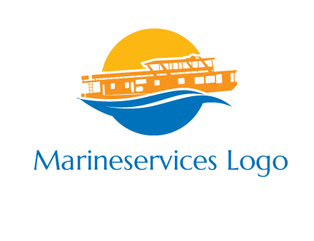 sea cruise travel logo