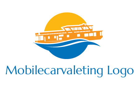 sea cruise travel logo