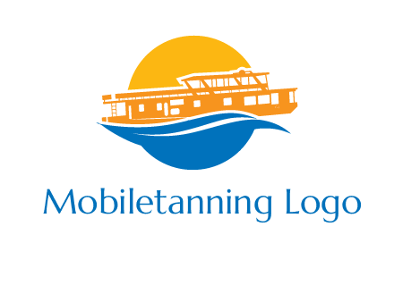 sea cruise travel logo
