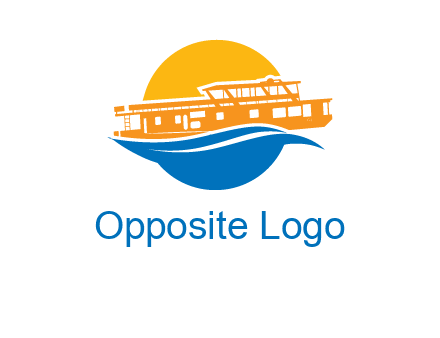 sea cruise travel logo