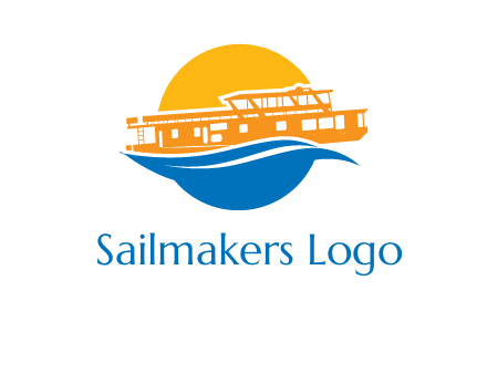 sea cruise travel logo