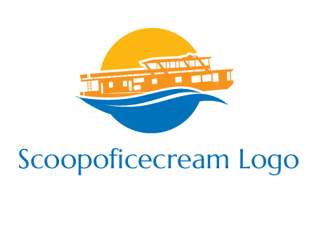 sea cruise travel logo