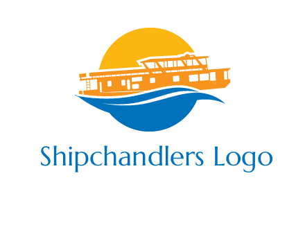 sea cruise travel logo