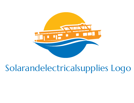 sea cruise travel logo