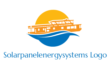 sea cruise travel logo