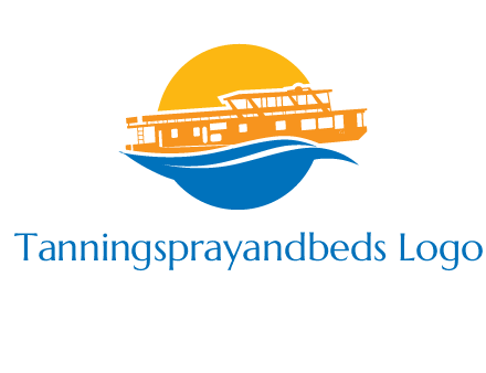 sea cruise travel logo