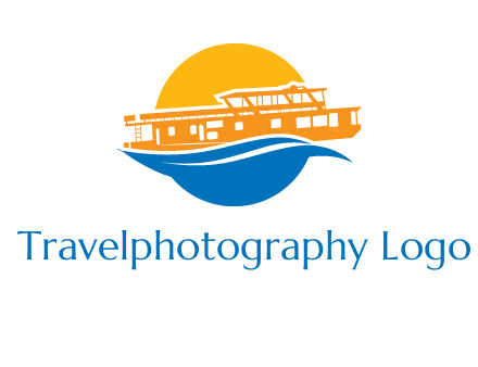 sea cruise travel logo