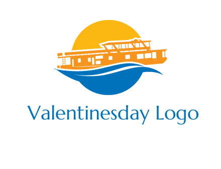 sea cruise travel logo
