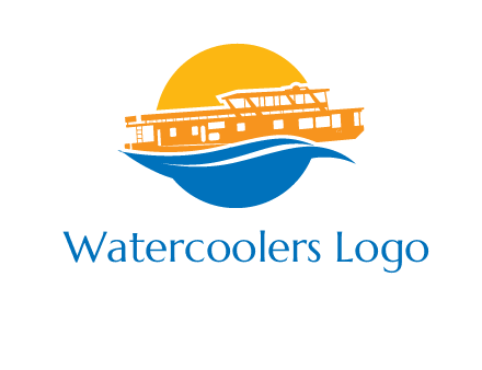 sea cruise travel logo