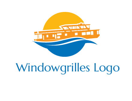 sea cruise travel logo