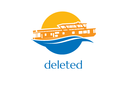 sea cruise travel logo