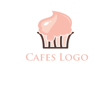 cupcake food logo