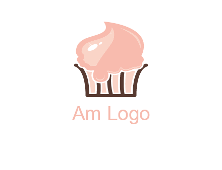 cupcake food logo