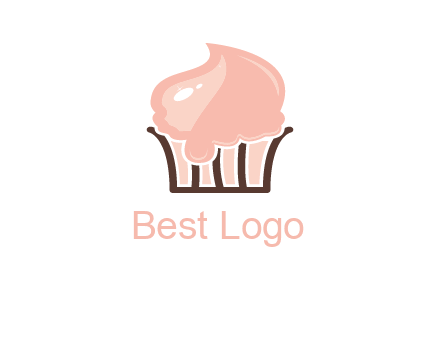 cupcake food logo