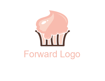 cupcake food logo