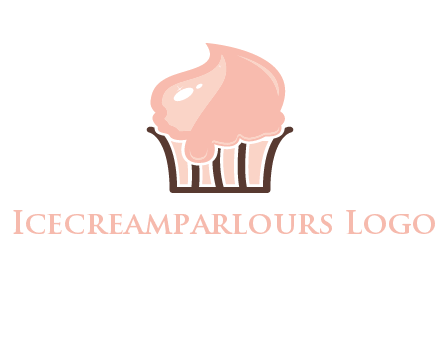cupcake food logo