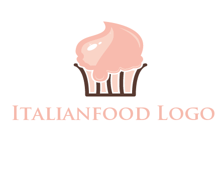 cupcake food logo