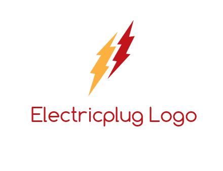 energy icon with lightening bolts