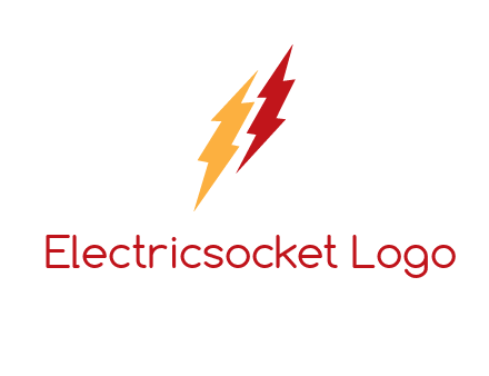 energy icon with lightening bolts