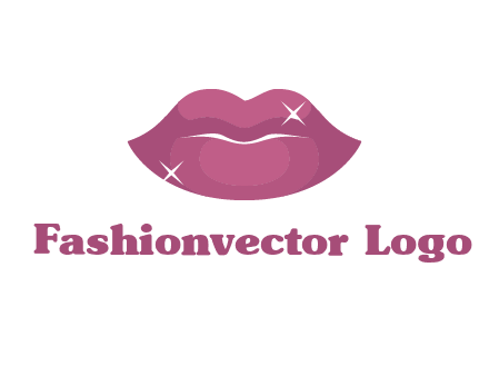shiny lips beauty logo