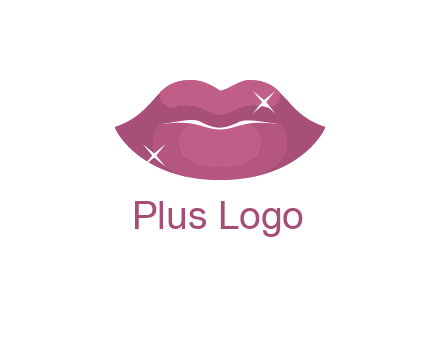 shiny lips beauty logo