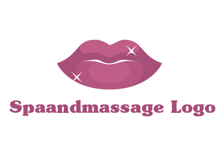 shiny lips beauty logo