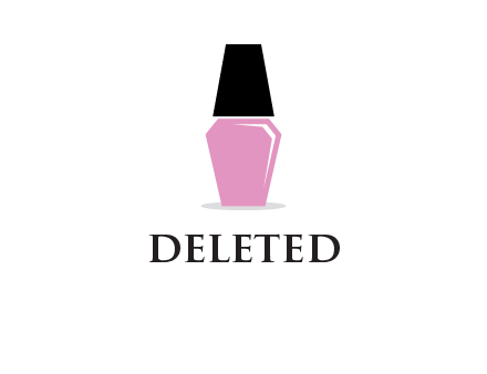 nail polish bottle icon