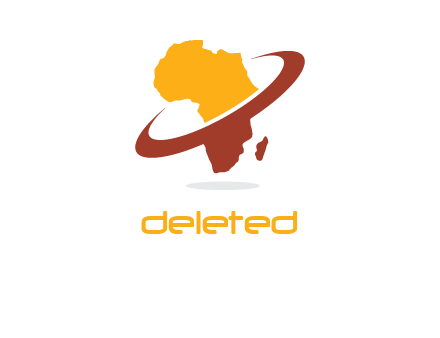 Africa with crescent logo