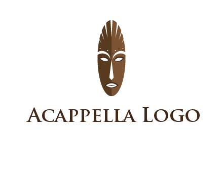 wooden mask entertainment log
