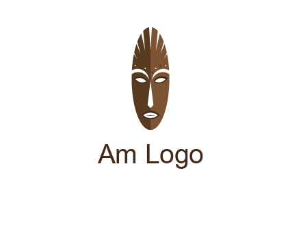 wooden mask entertainment log