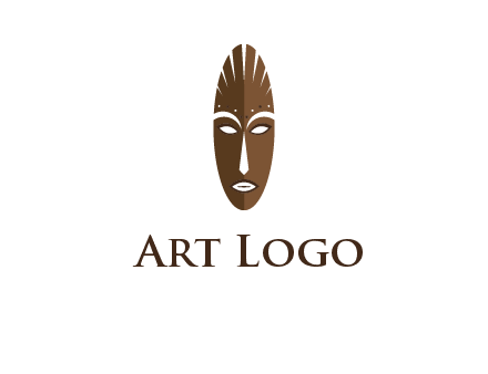 wooden mask entertainment log