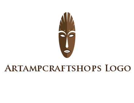 wooden mask entertainment log