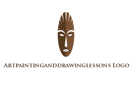 wooden mask entertainment log