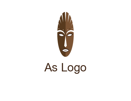 wooden mask entertainment log
