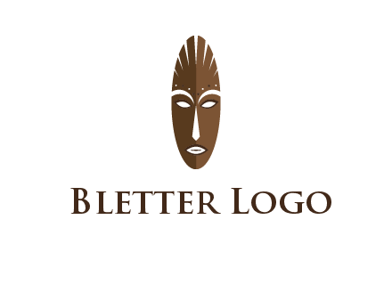 wooden mask entertainment log