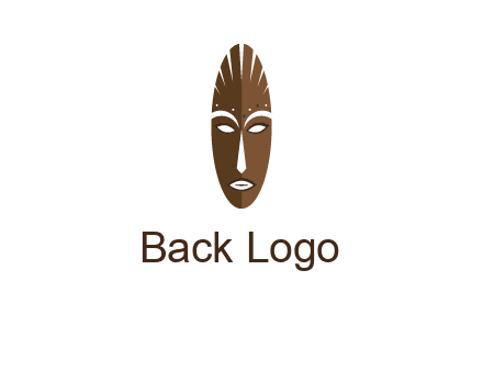 wooden mask entertainment log